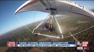 Hang-gliding at Wallaby Ranch