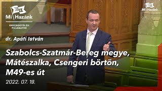 Szabolcs Szatmár Bereg megye, Mátészalka, Csengeri börtön, M49 es út