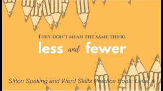 Less and Fewer: They Don’t Mean the Same Thing