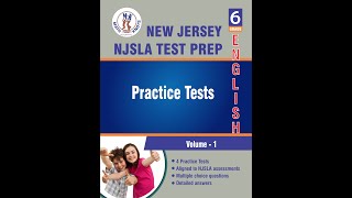 New Jersey NJSLA 6th Grade ELA Practice VOL 1 – Book Preview