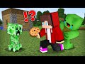 JJ is Helping A Lost Baby Creeper ?! (Maizen)