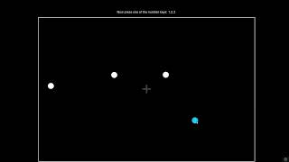 Demo: Multiple object tracking with shell game dynamics to check tracking vs identity maintenance
