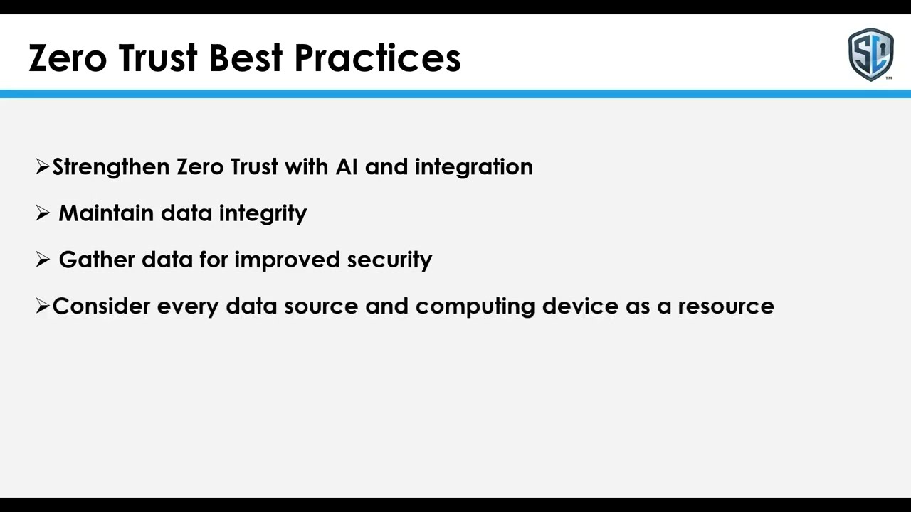 Zero Trust Cybersecurity: Best Practices - YouTube