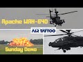 Apache WAH-64D Sunday Demo .. RIAT 2019 (4K)