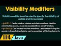Visibility Modifiers in Java