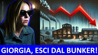 Italia: CROLLO Dell’Industria - Meloni E’ SPARITA.