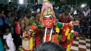 #Thiruvavaduthurai Kaali aatam 2018 Magudi #kaali #kovilfunction