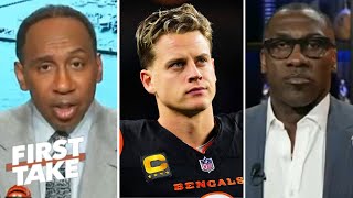 FIRST TAKE | 2025 is a make-or-break year for Joe Burrow \u0026 Bengals - Stephen A. \u0026 Shannon GET-HEATED