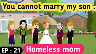 Homeless mom part 21 | English story | Learn English | English animation | Sunshine English