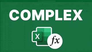 Construct Complex Numbers with Real & Imaginary Parts - Excel COMPLEX Function