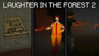 █ Horror Game "LAUGHTER IN THE FOREST 2" – full walkthrough // All endings █