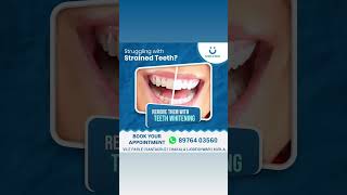 GET YOUR TEETH WHITENING DONE AT SMILE-U-DENT