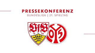 Pressekonferenz vor VfB Stuttgart - 1. FSV Mainz 05