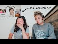 sister reacts to song i wrote for her *she cried*