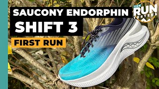 Saucony Endorphin Shift 3 First Run Review: Early impressions of the max-cushioned cruiser