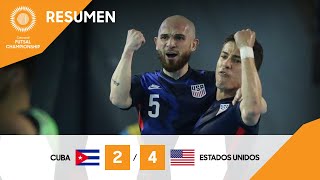 Concacaf Futsal Championship 21: Cuba vs United States