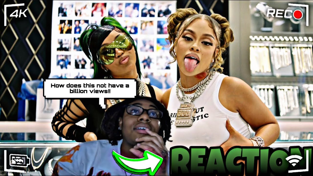 Shauna P **REACTS** To Latto- Put It On The Floor Again Ft. Cardi B🤯 ...