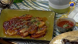 Sehri Table - 14th Ramzan - Recipe: Schezwan Potato | Chef Sumaira | 27th April 2021