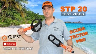 STP20 Coil Depth Test | SCUBA TECTOR PRO underwater metal detector