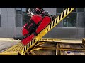 Test for RC fire fighter robot-GUOXING INTELLIGENT