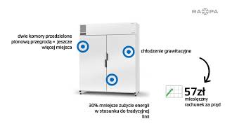 Szafa chłodnicza zapleczowa SCh-Z /AG ECOline