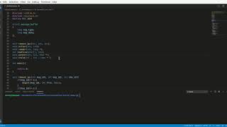 Shared memory segment in C