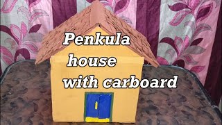 PENKULA  HOUSE  with carboard /penkula illu