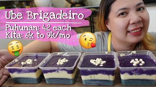 UBE BRIGADEIRO Recipe with Costing at pang NEGOSYO