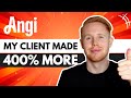 How My Client Made 400% On Angi's Leads With A Simple System