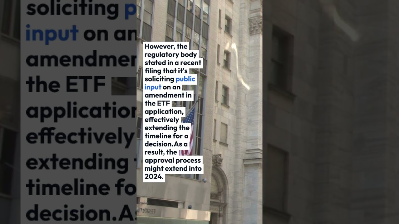 SEC Delays Decision On Cathie Wood's Bitcoin ETF #bitcoin #crypto #news ...