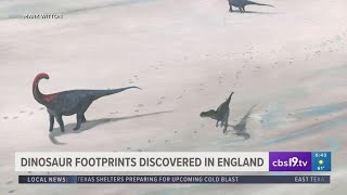 Dinosaur footprint discovered in England