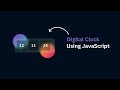 Create Digital Clock using JavaScript | JavaScript Clock