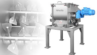 PerMix Twin-shaft Fluidized Mixer (Model: PFB-200T) for Fast Mixing