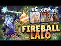 +320 | Fireball Lalo Attack Strategy TH16 | Legend League Attacks #2 | Clash of Clans