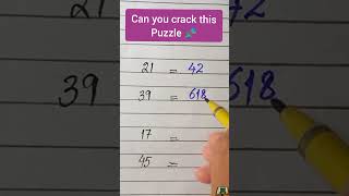 How smart you are || Math Puzzle #shorts #viral