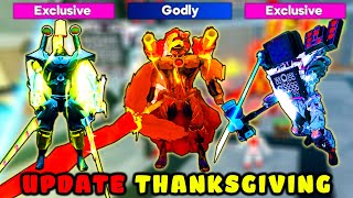 TRẢI NGHIỆM TOÀN BỘ VỀ UPDATE THANKSGIVING BUSS GAMING SỞ HỮU TẤT CẢ TRONG TOILET TOWER DEFENSE