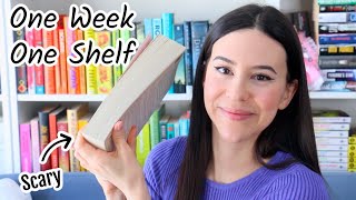 One Week, One Shelf Reading Vlog || Non Fiction Books