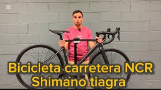 Bicicleta carretera NCR aluminio Shimano tiagra económica #ciclismo #bicicleta #bike VANRYSEL #velo