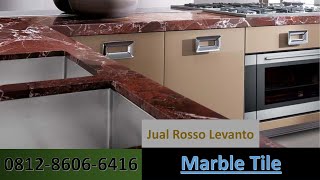 Jual Rosso Levanto Marble Tile || 0812-8606-6416 (WA)