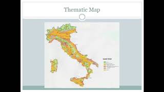 Reference vs. thematic maps