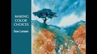 Watercolor Tutorial - Making Color Choices