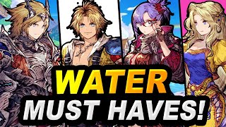 Water Unit Guide! Elemental Guide! WoTV! War of the Visions!