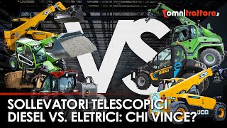 Sollevatori telescopici DIESEL VS. ELETTRICI: 6 marchi CONCORRENTI si sfidano!