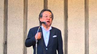 2015.07.24『安倍政権NO!☆0724首相官邸包囲』集会：小林 節さん (慶応義塾大学名誉教授)【3/13】