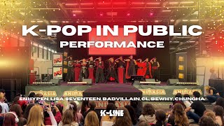 [KPOP IN PUBLIC PERFORMANCE] ENHYPEN, LISA, SEVENTEEN, BADVILLAIN… Animasia 2024 | K-LINE, France