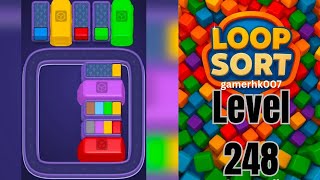 Loop Sort Level 248 Walkthrough Solution