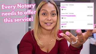 How I made $800+ today as a Notary Public 😁💸🙌 no extra certificates required!