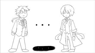 【animatic】 bsd - the hole (ft. dazai and kunikida)