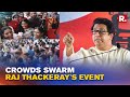 Watch: Mega Buildup Takes Place At Raj Thackeray's Pune Event On Hanuman Chalisa, Large Crowd Swarms