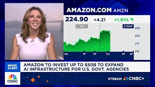 Amazon to invest up to $50B to expand AI infrastructure for U.S government agencies
